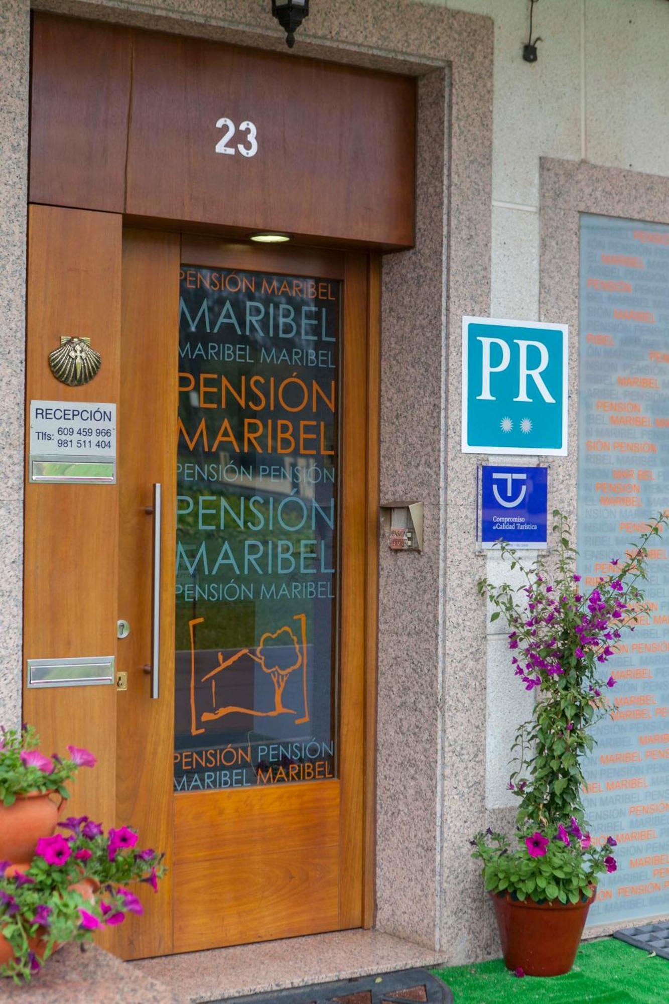 Hostal Maribel O Pedrouzo Exterior photo